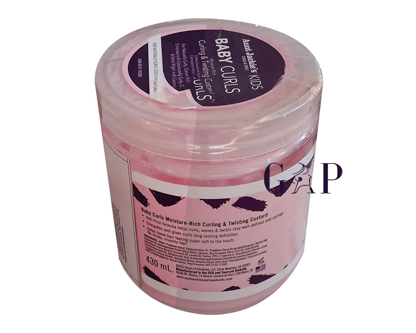 Aunt Jackie Kids Curling & Twisting Custard 15oz - kidscream — 2