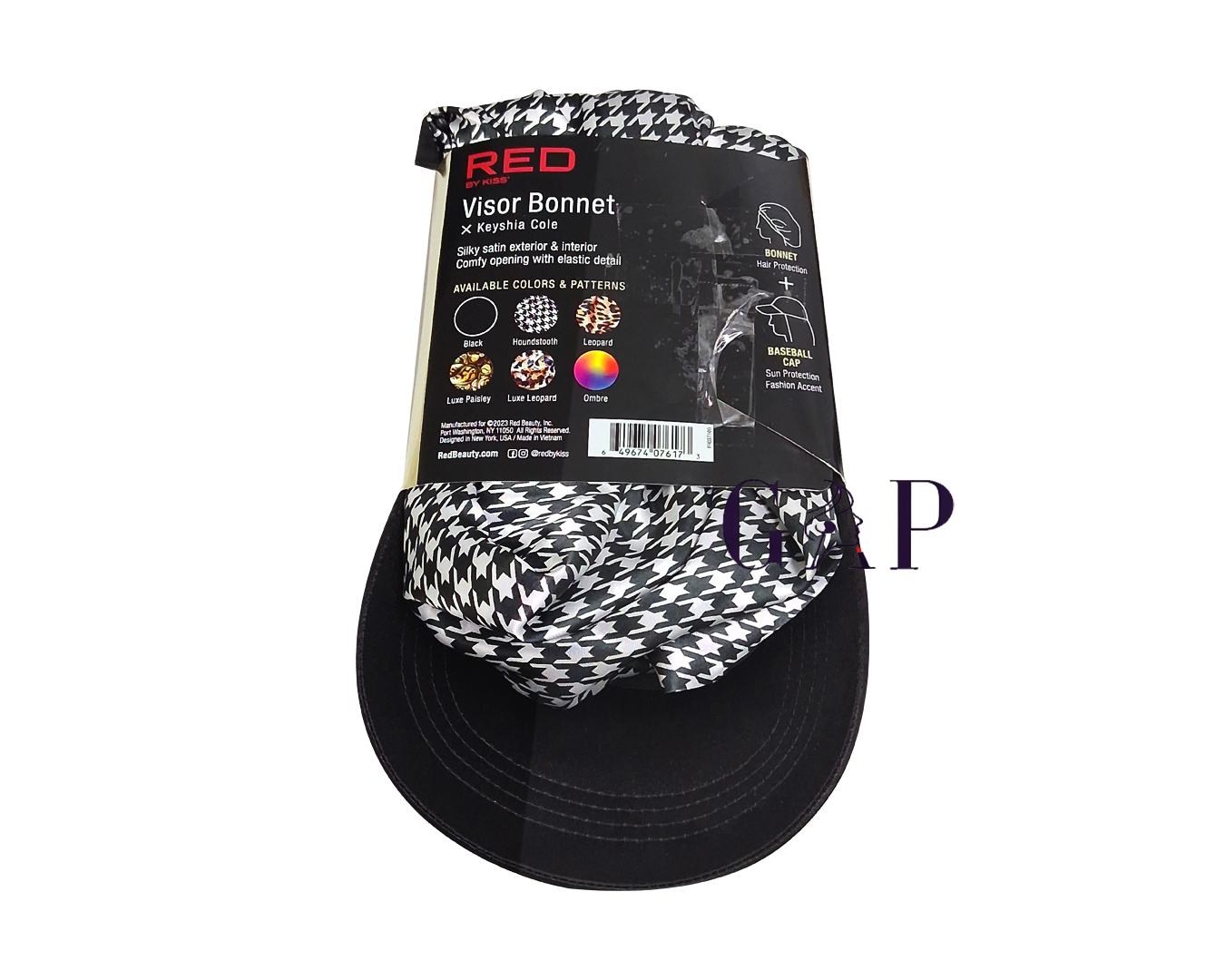 Satin Visor Bonnet Kayshia Cole - Women — 2