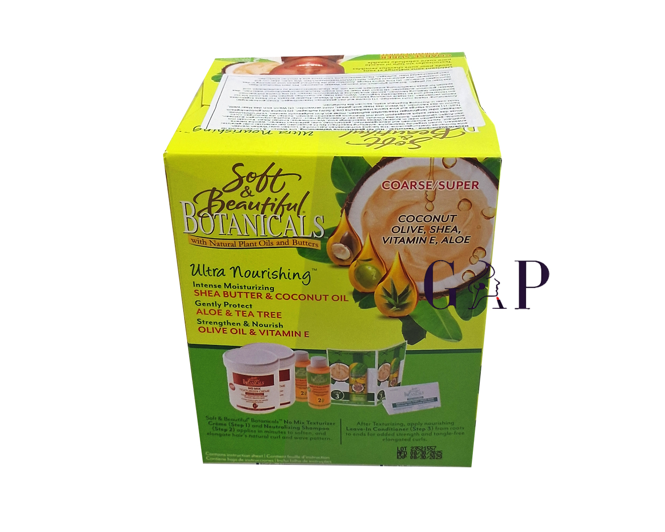 Soft & Beautiful Botanicals Texturizer Shea Butter & Coconut Oil Super kit — 2