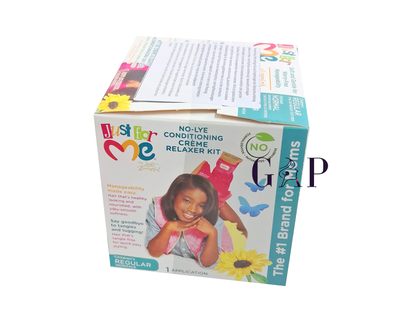 just for me Relaxer Kit Regular - kidscream — 2