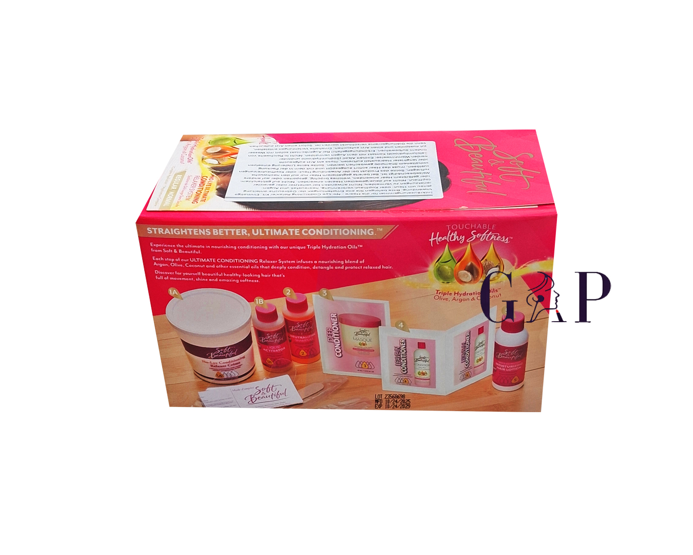 Soft & Beautiful Conditioning Relaxer Kit Regular — 3