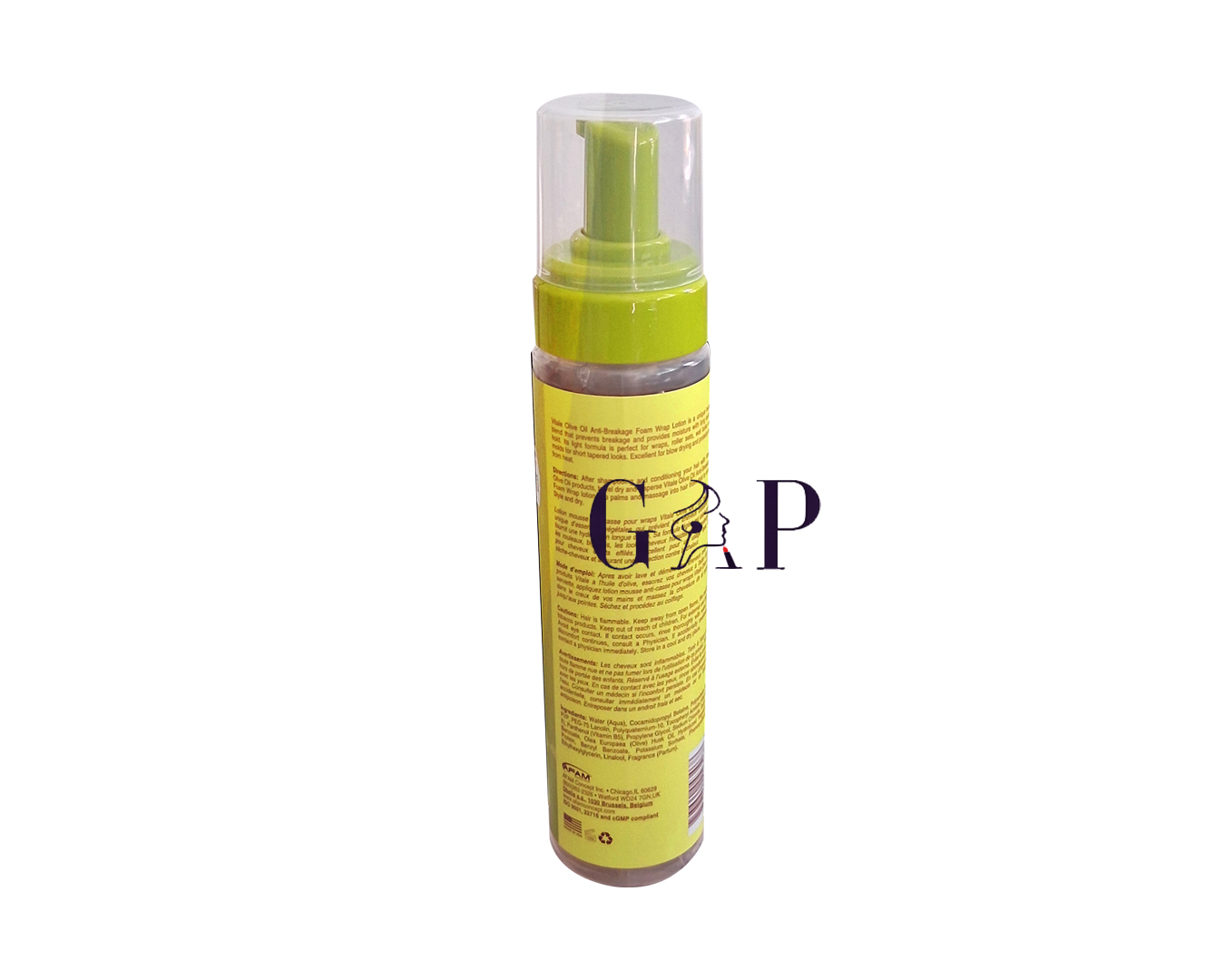 Vitale Olive Oil Foam Wrad Lotion 237ml - Utlal — 2