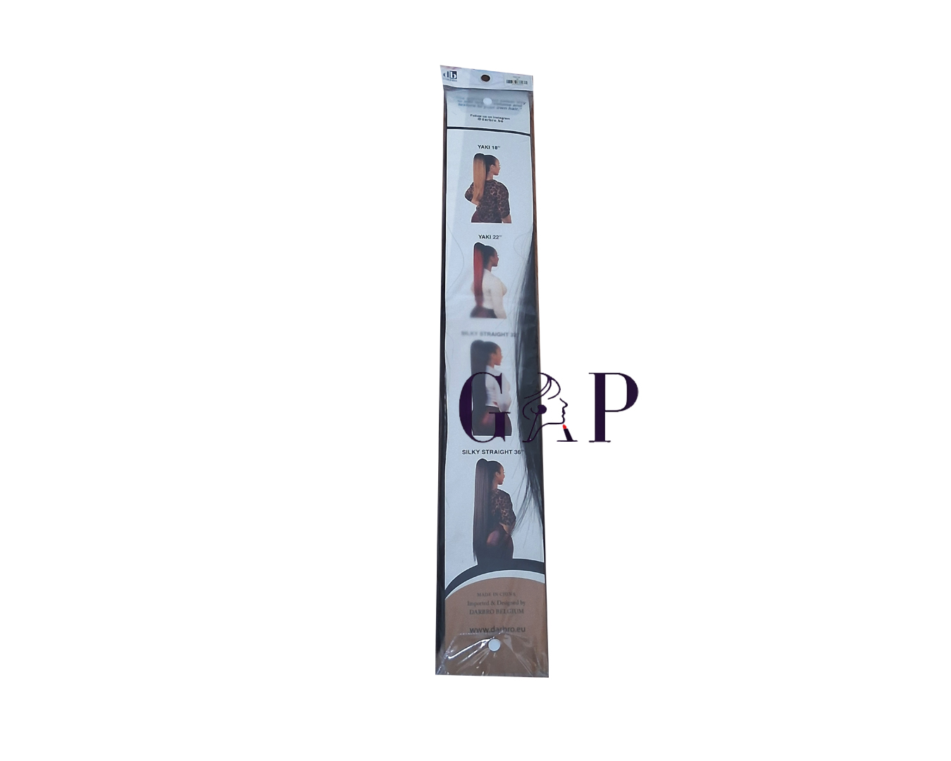 Doya Ponytail Drawstring - Yaki 22" #1B — 2