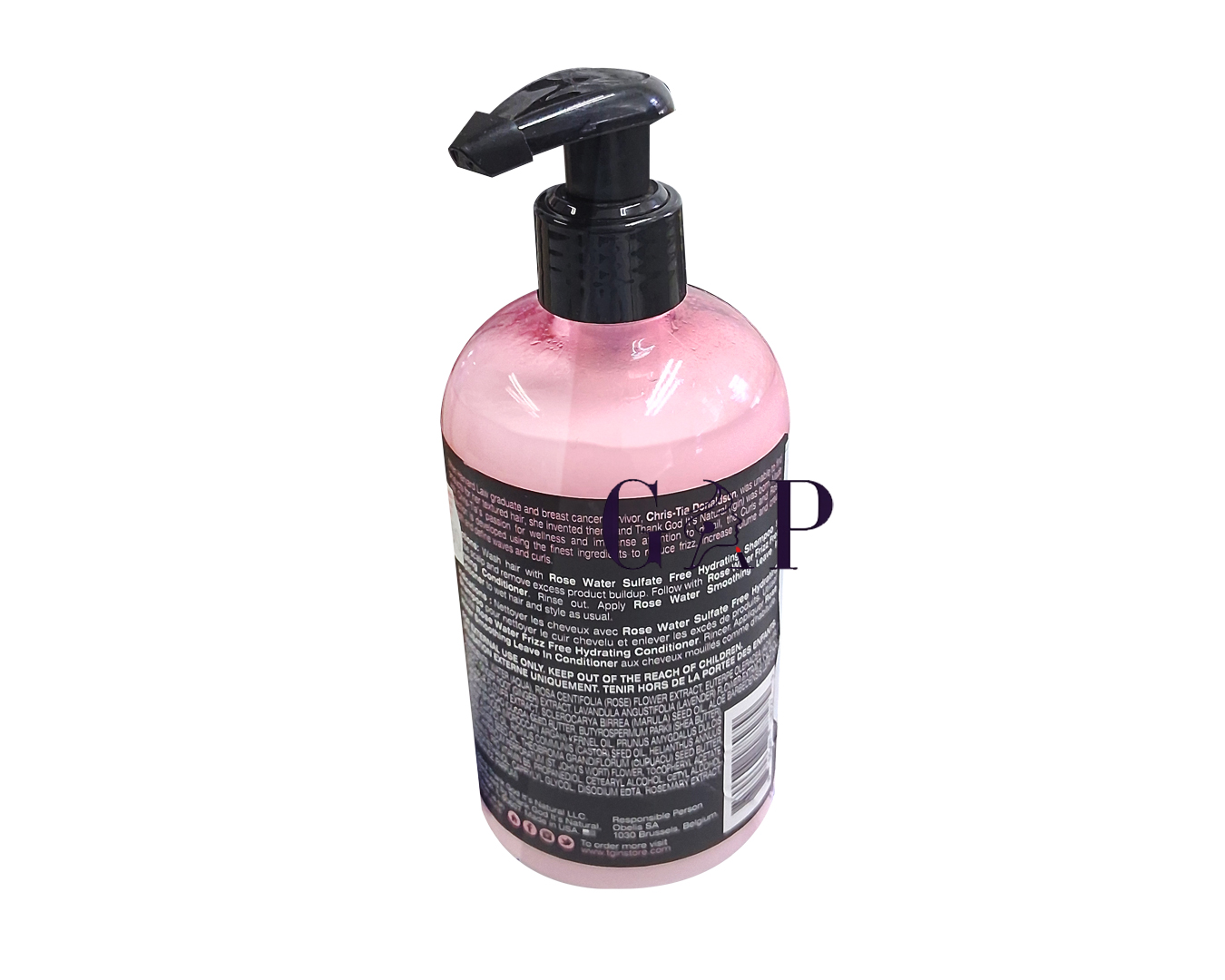 Tgin Rose Water smoothing Leave in Condition 384ml — 2
