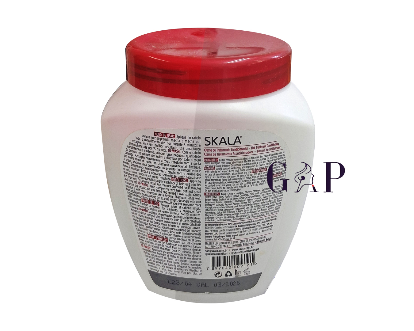 Skala Manga Castanha Para Leave in Cream 100ml — 2