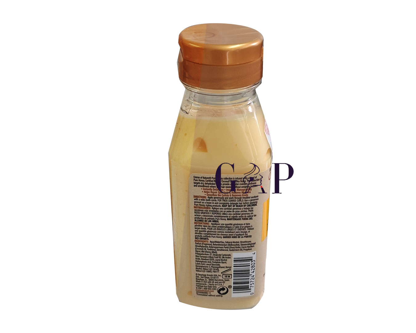 Creme of Nature Pure Honey Knot Away Leave In 8oz - Yellow — 3