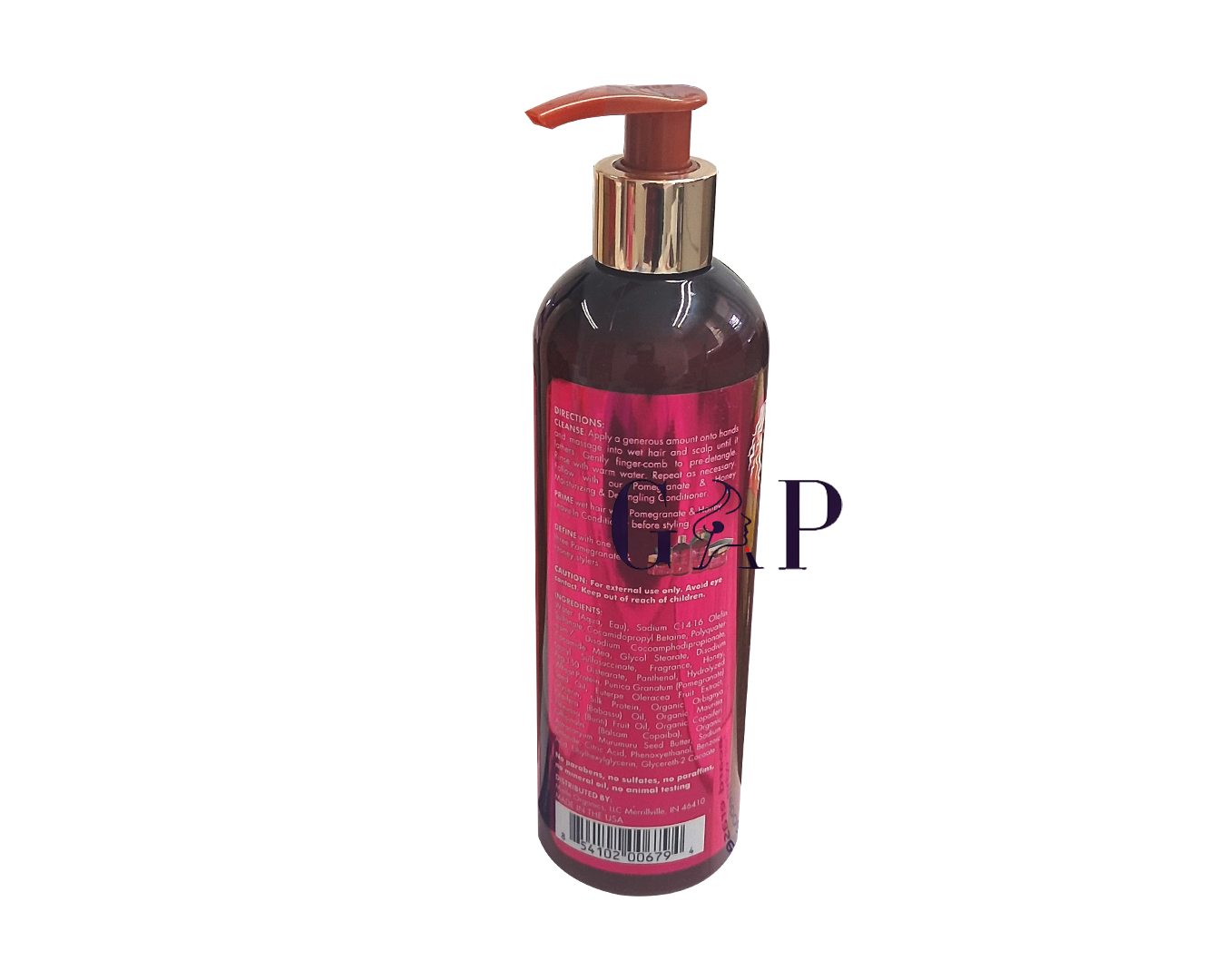 Mielle Pom & Honey Shampoo 12z — 2
