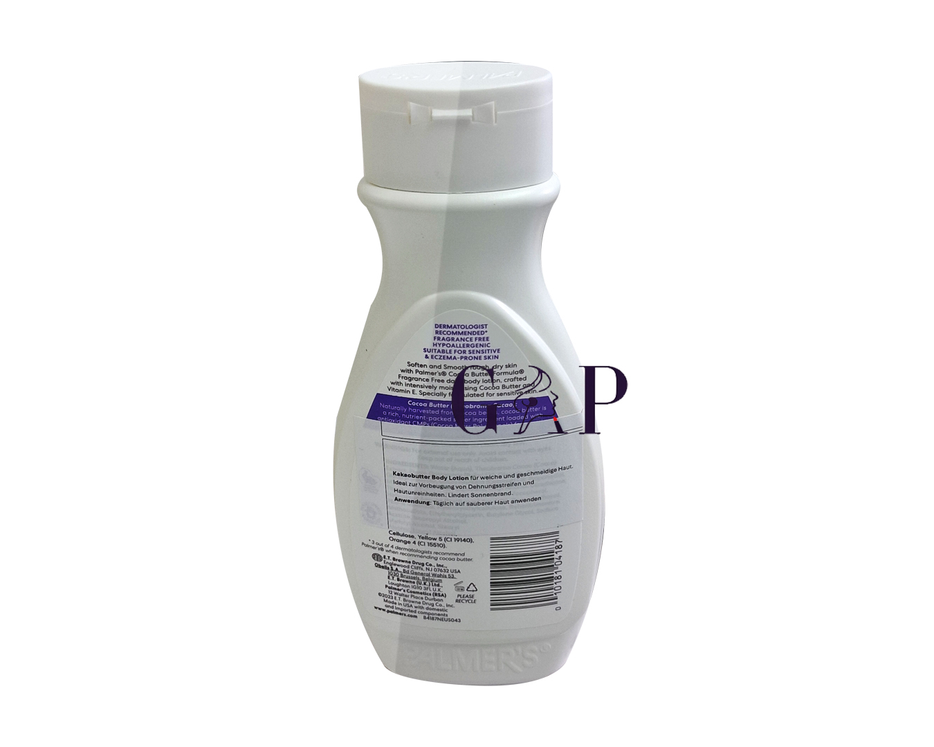 Palmers Cocoa Butter Fragrance free 250ml — 2