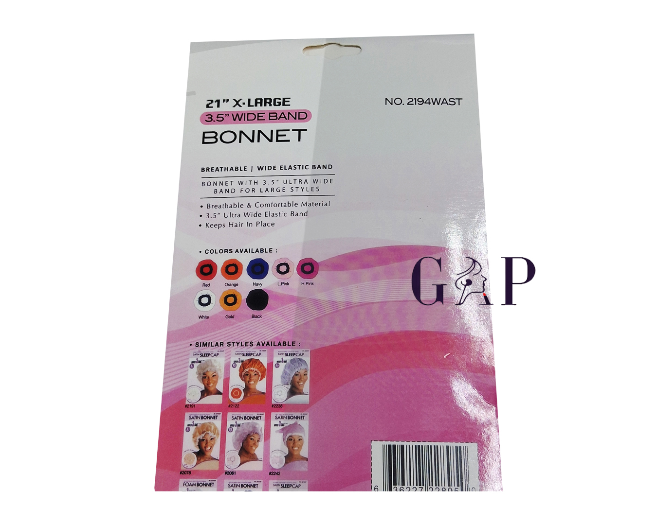 Bonnet 3,5" Wide XL AST — 2