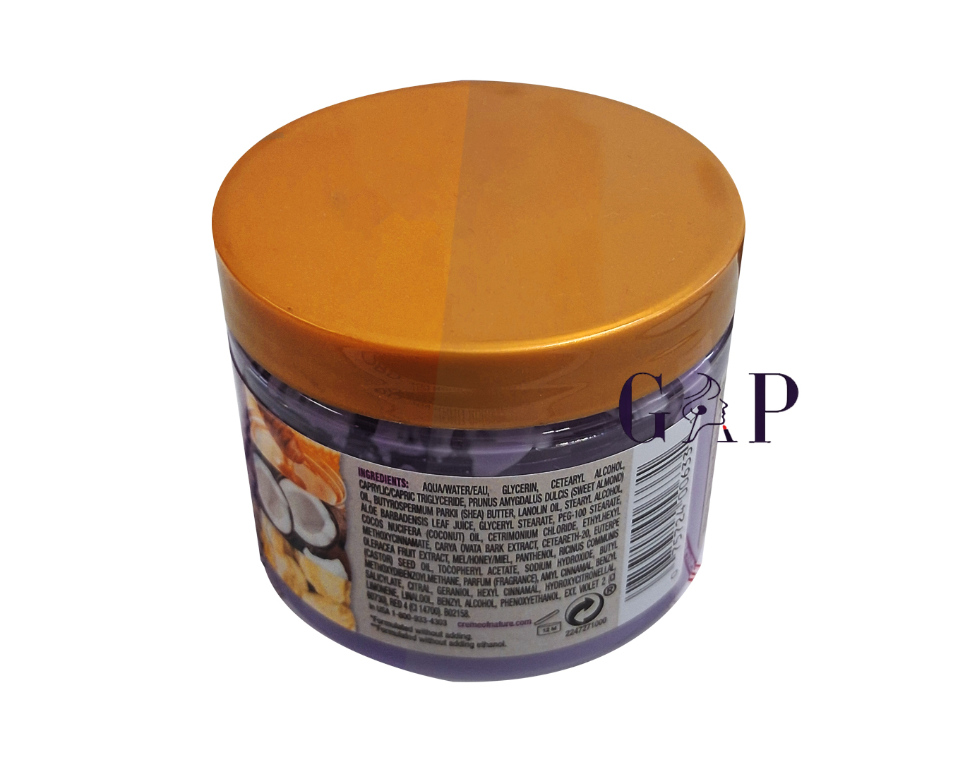 Creme Of Nature Pure Honey Hair Food Damage Cream Oil 4oz — 2