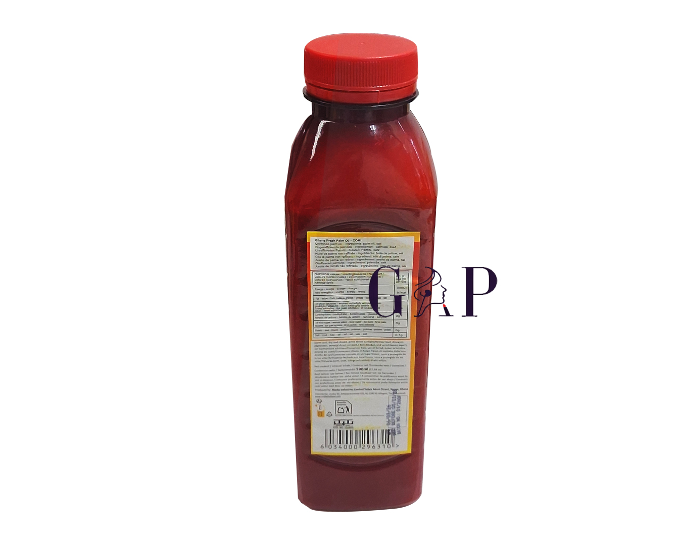 GhanaFresh Palm Oil Zomi 500ml — 2