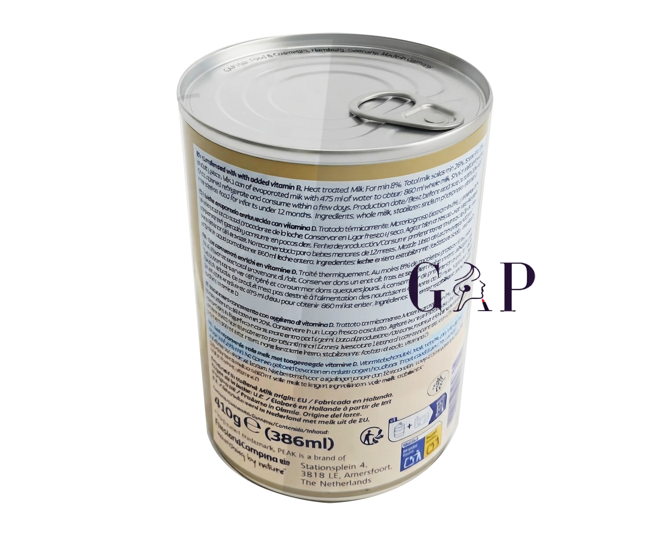 Evaporated Milk - Peak (386ml/410g) - cann — 2